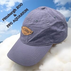 Pittsburgh Zoo & PPG Aquarium Blue Gray Low Profile Cap Legacy